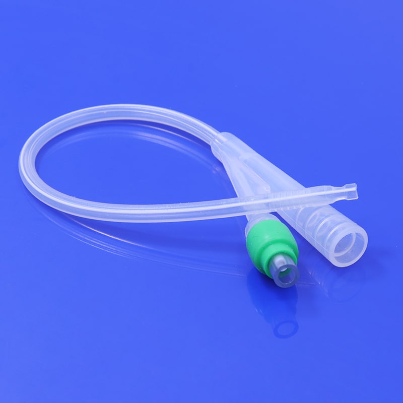 2-Way Foley Catheter, 100% Silicone, 6Fr-26Fr